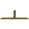 Ekena Millwork Portland Rough Sawn Timber Gable Bracket, Western Red Cedar, 84"W x 35"H x 2"D x 6"F, 10/12 Pitch GBW084X35X0206POR00RWR - alternate 5
